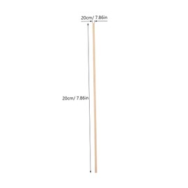 Alipis 50pcs Wooden Rods for Oxygen Combustion Experiments Small Wood Sticks Teaching Instrument for and Educational Settings Accurate Results for Experimental Learning