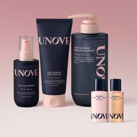 Anob [Damaged Hair 3-Steps] Deep Damage Treatment 207ml + Shampoo 500g + Silk Oil Essence 70ml + 2 types of body / [손상모 3-Steps] 딥데미지 트리트먼트 207ml+샴푸 500g+실크오일에센스 70ml+바디2종