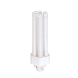 Satco S8353 2700K 42-Watt GX24q-3 Base T4 Triple 4-Pin Tube for Electronic and Dimming Ballasts,Warm White