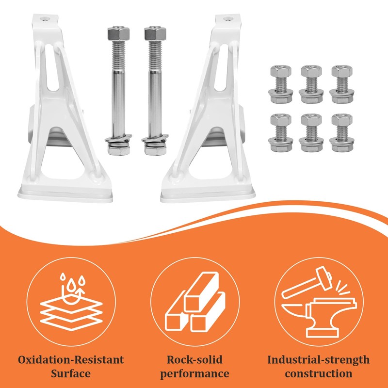Motor Mount Brackets Compatible with Chevy C10 & GMC Truck