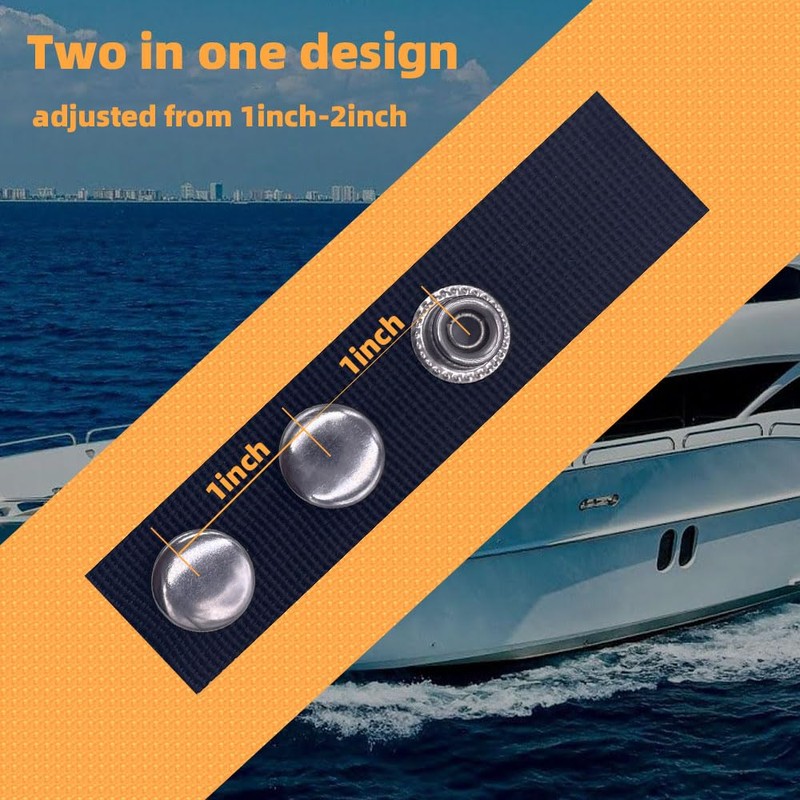 Boat Cover Snap Extender for Boat Canvas,Steel Snap Extender,Canvas Extender