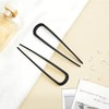2 Pcs French Hair Pin for Women, 4.4 Inch Metal