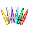 6 Colors Kazoo Musical Instruments Aluminum Alloy Kazoo Sets with