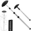 MIKOSI Golf Travel Bag Support Pole - Adjustable Aluminum Stiff