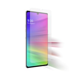 ZAGG InvisibleShield Ultra Visionguard Plus Film - Blocks Harmful High-Energy Visible (Hev) Blue Light and UV Light from Your Device - Made for LG Velvet - Case Friendly, Clear (200206181)