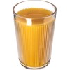 Carlisle 400807 Crystalon Stackable SAN Tumbler, 8.3 oz. Capacity, Clear