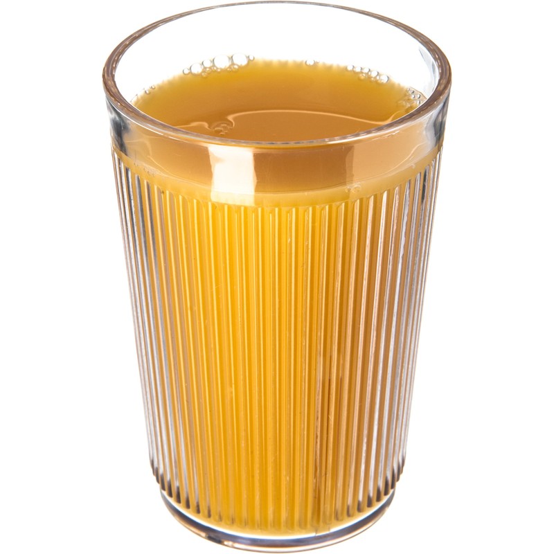 Carlisle 400807 Crystalon Stackable SAN Tumbler, 8.3 oz. Capacity, Clear