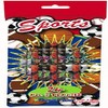 DesignWay Sports Pencils, 24-Pack