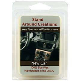 Stand Around Creations Soy Wax Melt Tart - Scent: Bathroom Fragrance 3 oz White