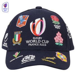 Rugby World Cup 2023 France (RUGBY WORLDCUP FRANCE 2023) 20UNIONS Cap RWC53206 (Navy/F/Men's, Lady's)