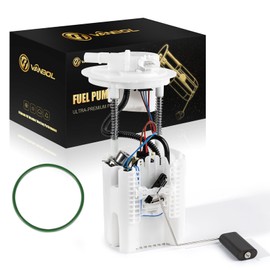 VANBOL Electric Fuel Pump Assembly Compatible with 2015-2016 Chrysler 200 2013-2016 Dodge Dart 2014-2016 Jeep Cherokee L4 2.0L 2.4L Gas Replace E7280M P77057M VANBOL0133 with Sending Unit O-ring