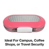 Master Lock Pink Portable Small Lock Box, Set Your Own