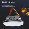 Magnetic Tent Light IP55 Waterproof 1600lm 8400mAh Dimmable Dual Color