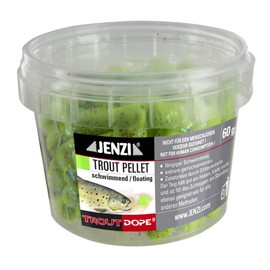 Jenzi Forellenteig Trout Pellets knetbar, green