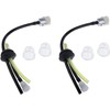 Grass Trimmer Fuel Hose Set with Grommets, Grass Trimmer Fuel