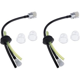 Grass Trimmer Fuel Hose Set with Grommets, Grass Trimmer Fuel Hose with Fuel Filter, Grass Cutter Parts, Grass Trimmer Fuel Hose (Set of 2)