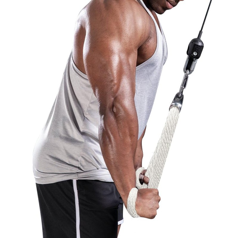 SEWD Tricep Rope 39 Inches Tricep Rope Cable Attachment –