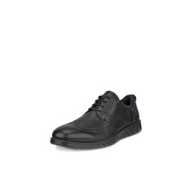 ECCO Men's S LITE Hybrid Brogue Oxford, Black, 13-13.5