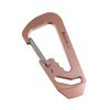 MecArmy Titanium/Copper EH3 Multifunctional Carabiner, Keychain, Pry Bar, Wrench, Bottle