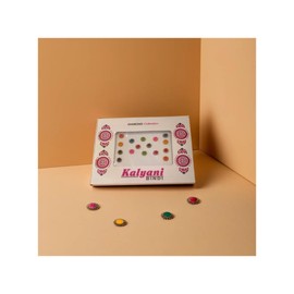 Miskyra Bindi for Women, Bindi Jewelry Forehead, Indian Bindi Face Jewels Multicolored Face Bindi Stickers(Women Bindi-21), Medium