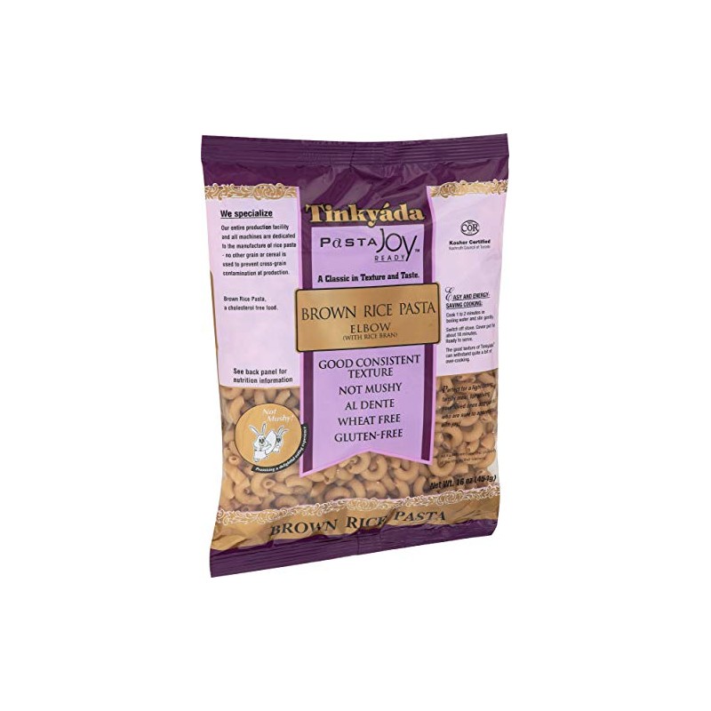 Tinkyada Pasta Brown Rice Elbow, 16 oz