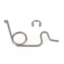 gtpartes Stainless Steel Fuel Door Pocket Spring Fit for 2007-2020 Tundra 77305-0C050 77305-0C060
