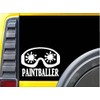 Paintball Goggles K674 8 inch sticker decal
