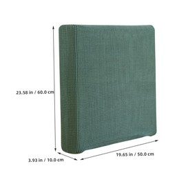 KOMBIUDA Dustproof Heater Cover for Home Soft Cloth Protector for Radiators Easy Installation Aesthetic Appeal Reusable and Design Matcha