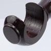 HEVSTIL 2-Pack Wood Curtain Rod Brackets,Return End Brackets for 1-2/5"