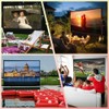 iuoni 11.5FT Upgraded Inflatable Projector Screen Outdoor- PVC airtight Material,Equipped