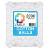 Cotton Balls [Pack of 2000] Medium 1 Inch Non-Sterile Absorbent