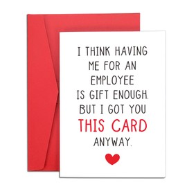 Cool Gifts for Bosses, Boss Day Gifts, Bosses Day Gifts for Her Him, Boss Gifts for Women Boss Gifts Men, Thank You Cards Funny Gag Gifts for Boss Lady Gifts for Women from Employee Christmas Birthday