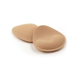 Boobles! Foam Triangle Bra and Swimsuit Padding Inserts (AB) Beige