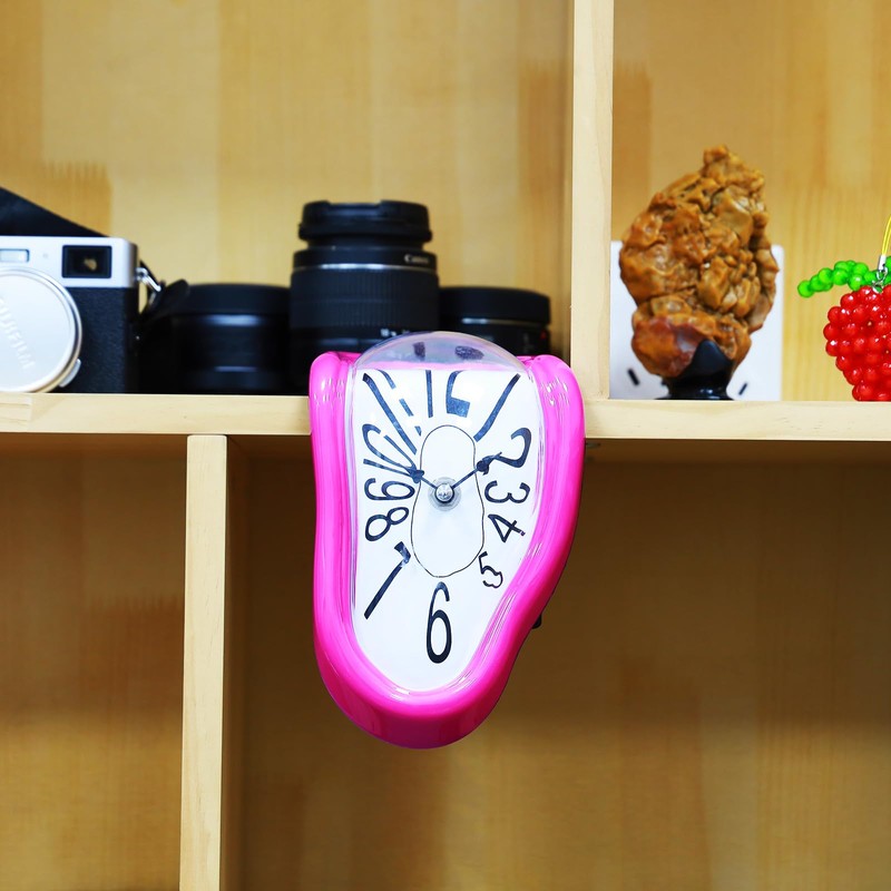 FAREVER Melting Clock, Salvador Dali Watch Melted Clock for Decorative