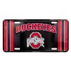 Ohio State Buckeyes Red and Black License Plate Made in