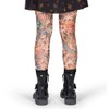 Wild Rose Ladies BLACK SALVATION Tattoo Leggings, Tan, X-Large