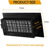 8" x 16" Automatic Foundation Vent for Ventilating Crawl Space