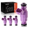 A-Premium Inyectores de combustible compatibles con Accent 2006-2011 Kia Rio