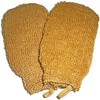 Manoplas Exfoliantes de Fibra Vegetal Natural (Pack de 2) para