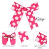 Jumbo Bow Clip with Tails Large Polka Dot Hairbow, 1