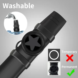 Kazoo for Children and Adults, Kazoos Saxophone with Lanyard Easy to Learn Instruments, Upgraded Kazoo Musical Instrument, Great Sound for All Ages Professional Gift (Black)