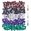 Nail Sanding Bands for Nail Drill, Bestgle 250Pcs Coarse Fine