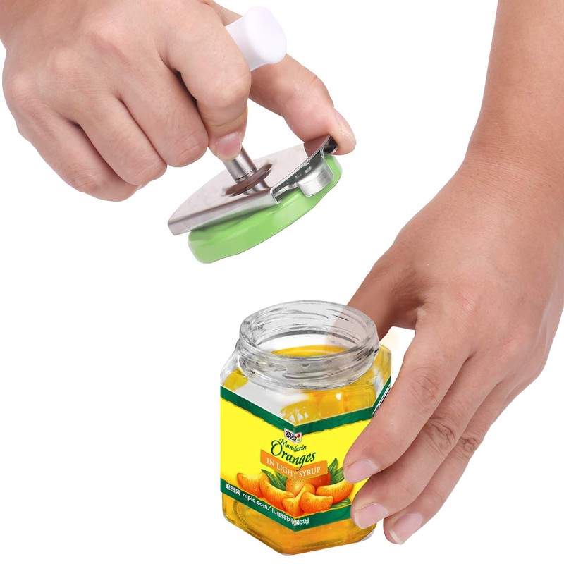Tastmate Jar Opener Stainless Steel Lids Off for weak hands or Seniors