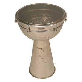 Mid-East Metal Doumbek w/ Synthetic Head 10"x15"