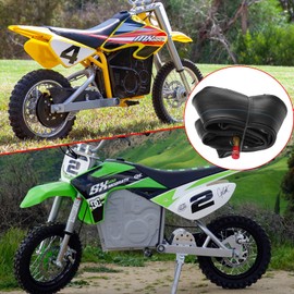 KAMIER 2.50/2.75-10 Inner Tube for Razor MX650 MX500 SX500 Mcgrath 49cc 50cc 2-Stroke Syx Moto Holeshot SSR SX50 X-pro Dirt Bike CRF50F XR50R PW50 TTR50 KDX50 Suzuki JR50 Pit Dirt Bike Tire Tube Parts