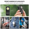 OOWOLF LED Flashlight Clip or Magnets Install, Bright Tactical Torch