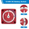 AOWEITOUR 300A Boat Battery Disconnect Switch,ON/Off Heavy Duty Cutoff Switch,12V