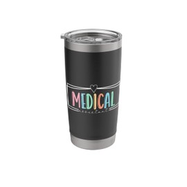 Certified Medical Assistant CMA Nurse Life Assistant Student Stainless Steel Insulated Tumbler