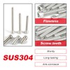 Xitomer 159PCS Compatible with ATC350X 1985-1986 Stainless Engine Bolt Set