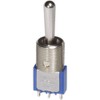 APEM 5647MA Toggle Switch, DPDT, On-Off-On 250Vac 3A